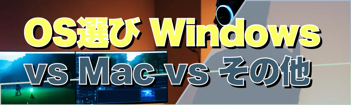 OS選び Windows vs Mac vs その他