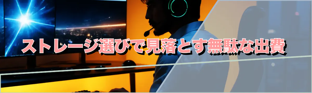 ストレージ選びで見落とす無駄な出費