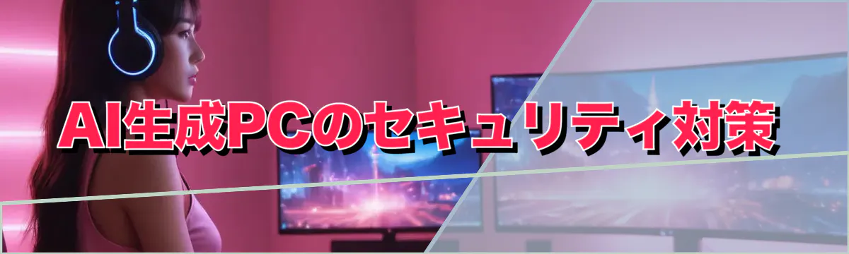 AI生成PCのセキュリティ対策
