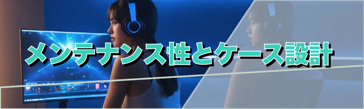 メンテナンス性とケース設計