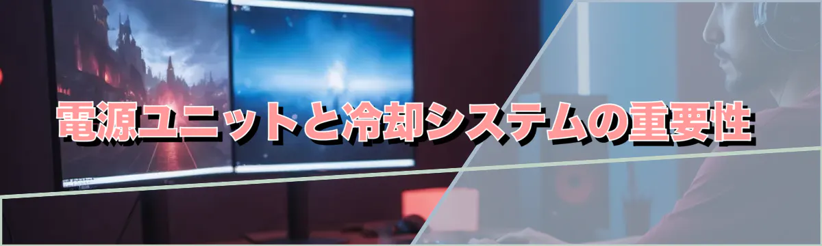 電源ユニットと冷却システムの重要性