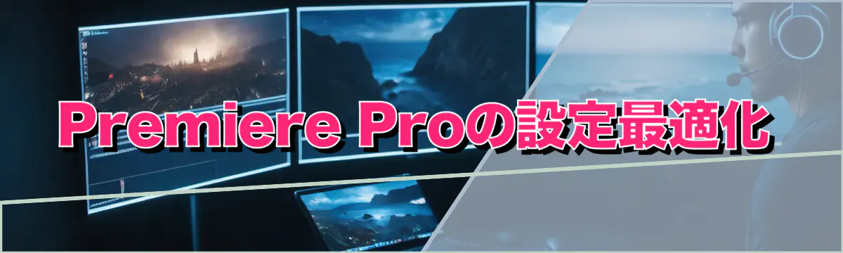 Premiere Proの設定最適化