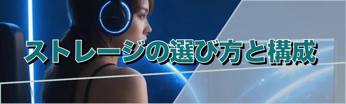 ストレージの選び方と構成
