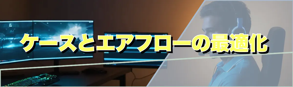 ケースとエアフローの最適化