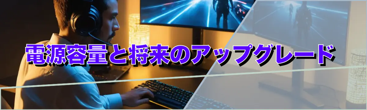 電源容量と将来のアップグレード