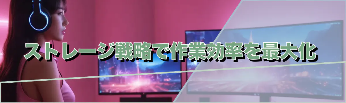 ストレージ戦略で作業効率を最大化