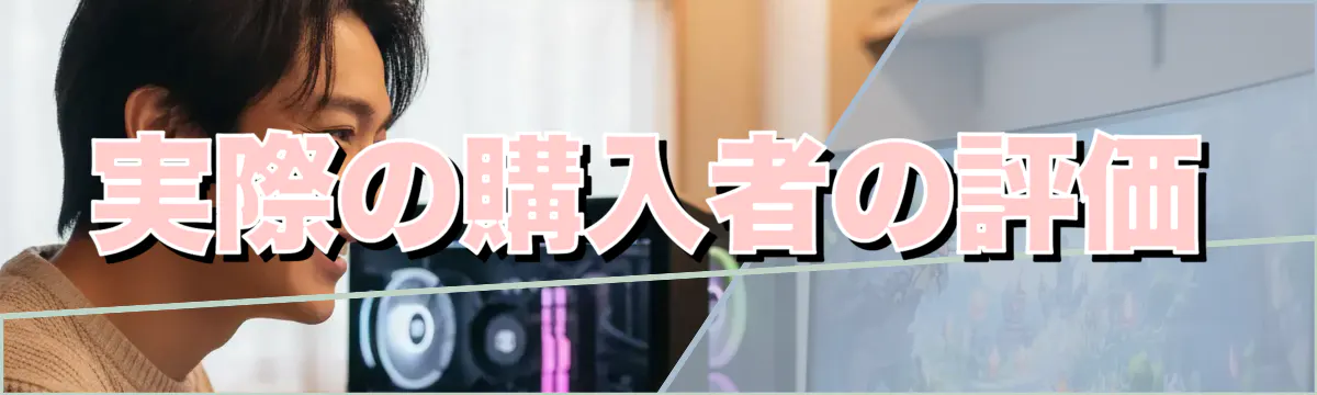 実際の購入者の評価