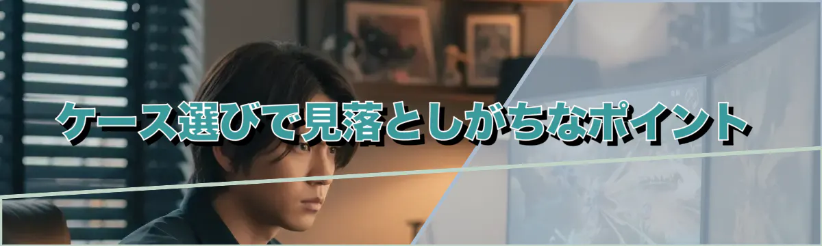 ケース選びで見落としがちなポイント