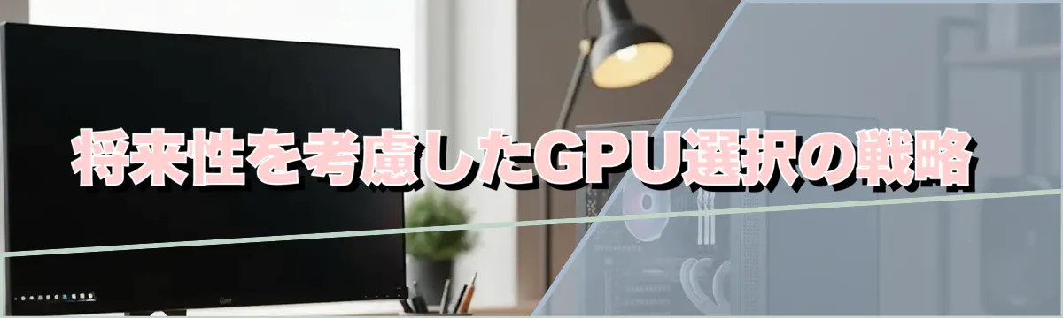 将来性を考慮したGPU選択の戦略