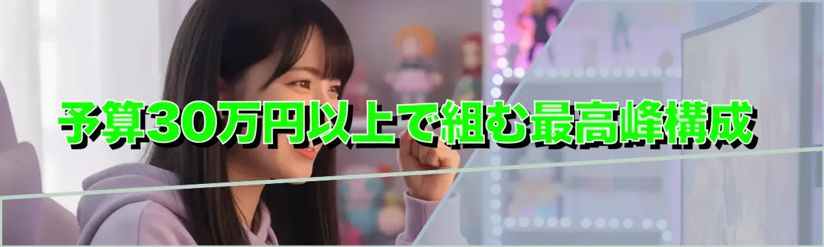 予算30万円以上で組む最高峰構成