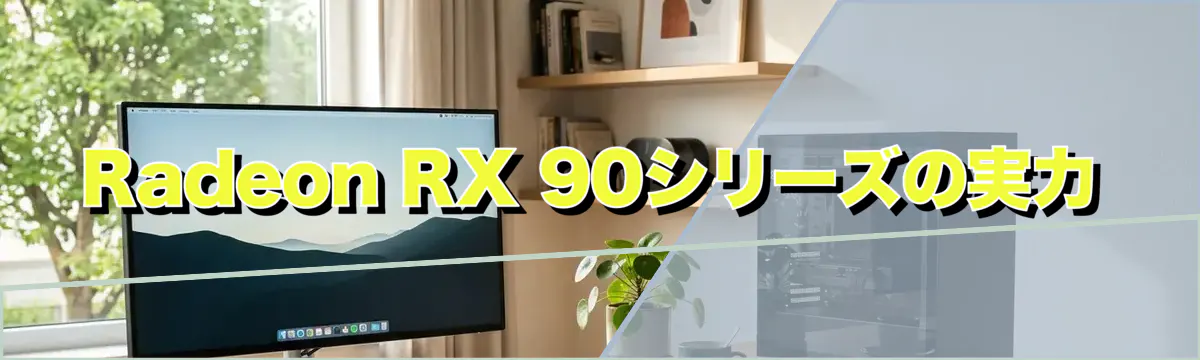 Radeon RX 90シリーズの実力